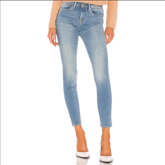 Frame Denim Denim - FRAME LE SKINNY DE JEANNE CROP JEANS